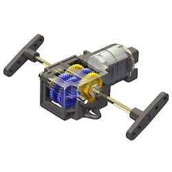 SINGLE GEAR BOX (4-SPEED)  Samles�t