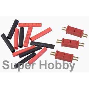 Micro T-plug, 3 s�t m/krympeflex