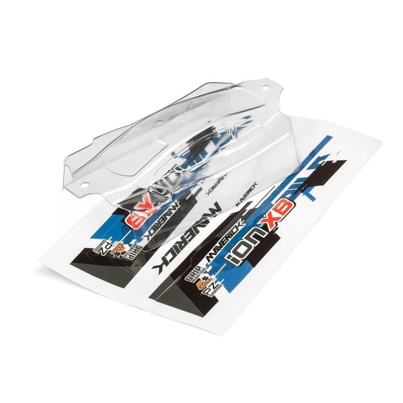 1/10 BUGGY BODY CLEAR (XB)