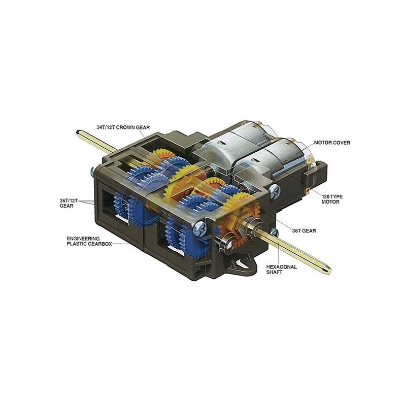 DOUBLE GEAR BOX (4-SPEED)  Samles�t