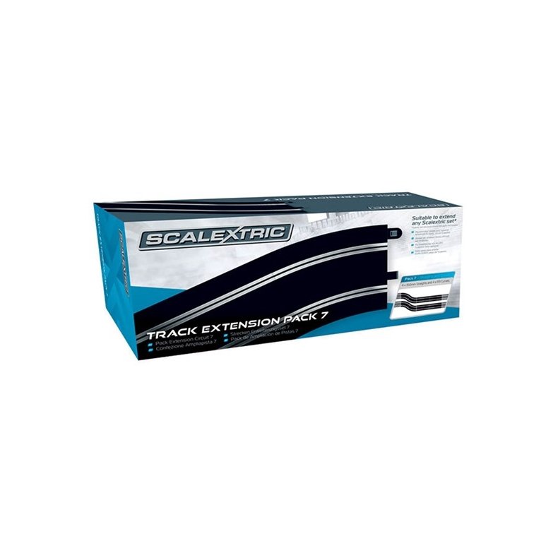 TRACK EXTENSION PACK 7 - 4 X STRAIGHTS & 4 X R3 CU