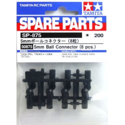 TAMIYA 50875 - 5 mm. Ball Connector ( 8 stk. )
