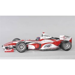 F1- Sportsline 2WD glasklare Karosseri. RTR