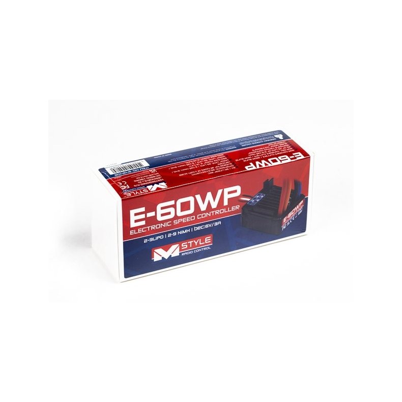 E-60WP Vandt�t elektronisk hastighedskontrol (ESC)