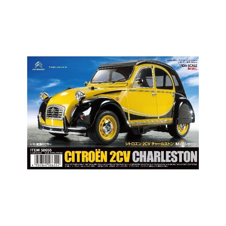 TAMIYA 1/10 R/C Citro�n 2CV Charleston (M-05) / NO ESC Samles�t.