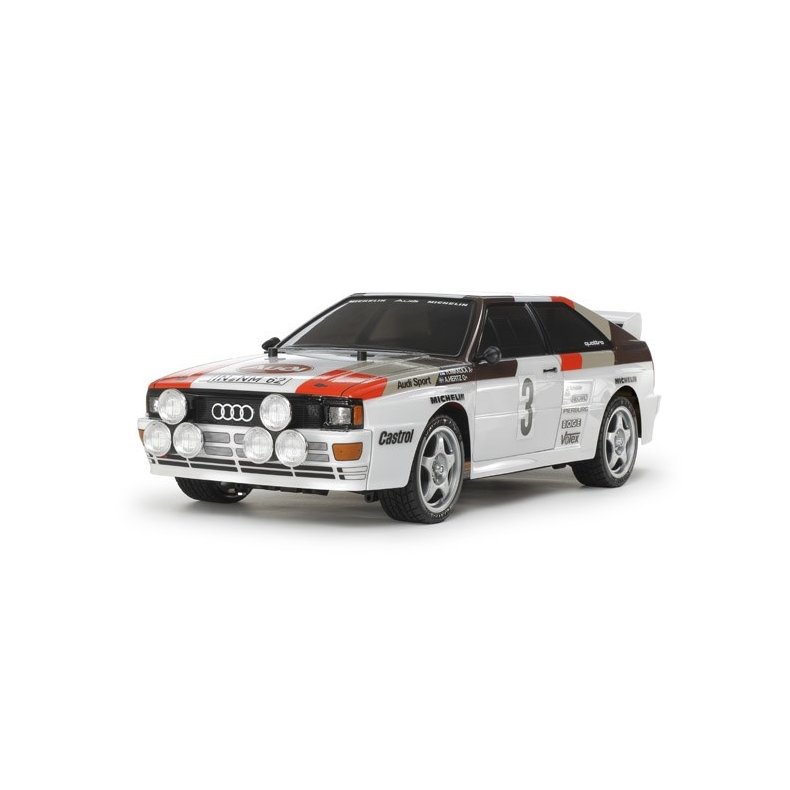 TAMIYA 58667 1:10 R/C AUDI QUATTRO RALLYE A2 ( TT-02 )  Samles�t