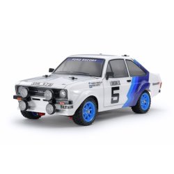 TAMIYA 58687 1/10 R / C Ford Escort Mk.II Rally (malet karosseri) (MF-01X)  Samles�t