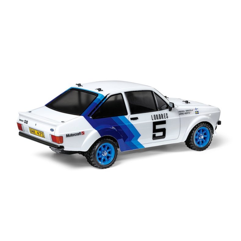 TAMIYA 58687 1/10 R / C Ford Escort Mk.II Rally (malet karosseri) (MF-01X)  Samles�t