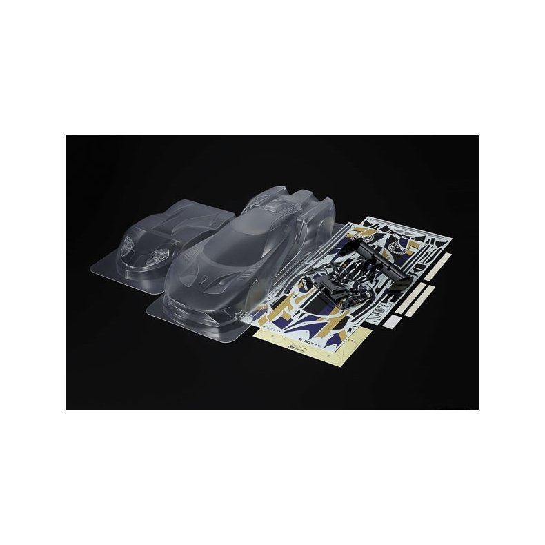 TAMIYA 51664 1/10 Skala R/C 2020 Ford GT Mk II Karosserideles�t