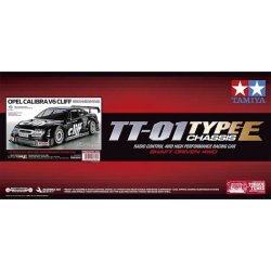 TAMIYA 1/10 R/C Opel Calibra V6 Cliff (TT-01 Type-E) Samles�t. 
