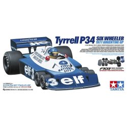 TAMIYA 1/10 R/C TYRRELL P34 SIX WHEELER 1977 ARGENTINE GP