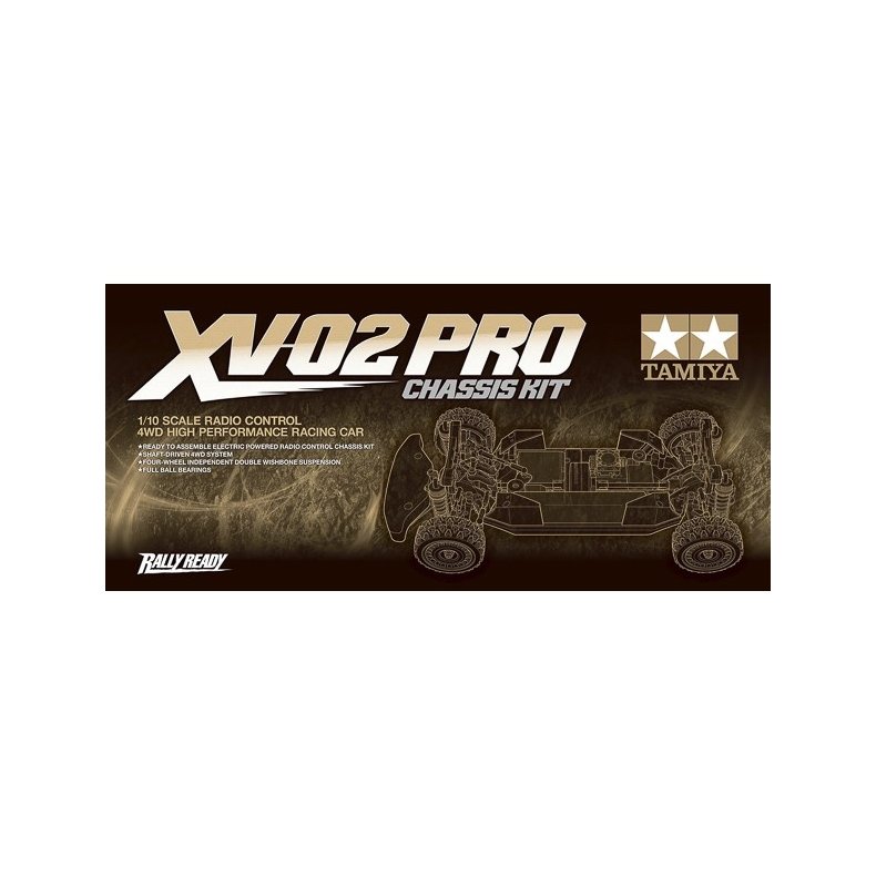 TAMIYA 58707 1/10 R/C XV-02 PRO chassiss�t