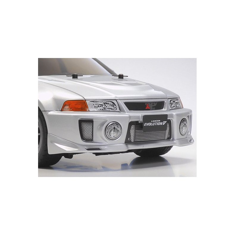 TAMIYA 58713 1/10 R/C MITSUBISHI LANCER EVOLUTION V (TT-02) Samles�t