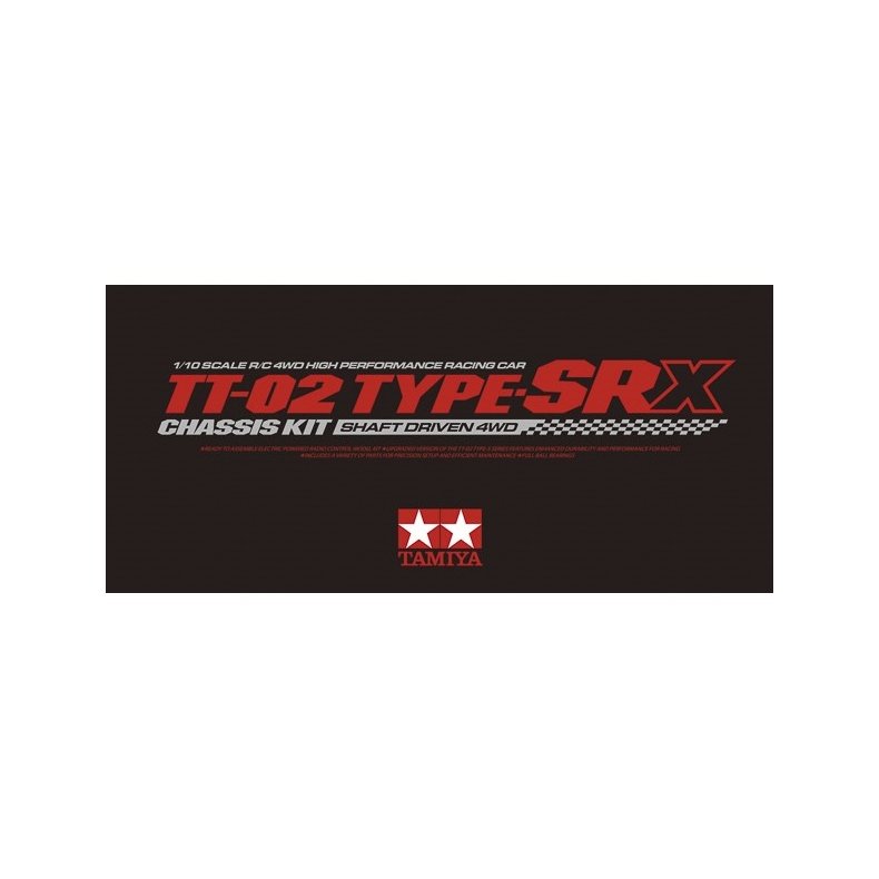 TAMIYA 1/10 R/C TT-02 TYPE-SRX CHASSIS KIT