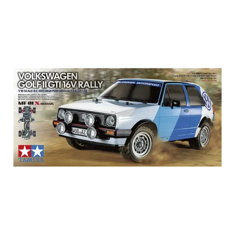 TAMIYA 1/10 R/C Volkswagen Golf A2 Rally (MF-01X)  Samles�t