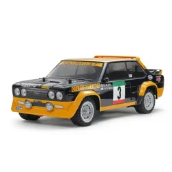 TAMIYA 1/10 R/C Fiat 131 Abarth Rally Olio Fiat (MF-01X)  Samles�t