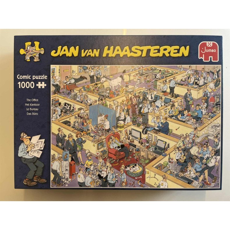 Puslespil. JAN VAN HAASTEREN ( Brugt. lagt en gang ) derfor den lave pris.