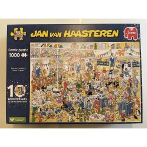 Puslespil. JAN VAN HAASTEREN ( Brugt. lagt en gang ) derfor den lave pris.