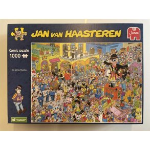 Puslespil. JAN VAN HAASTEREN ( Brugt. lagt en gang ) derfor den lave pris.