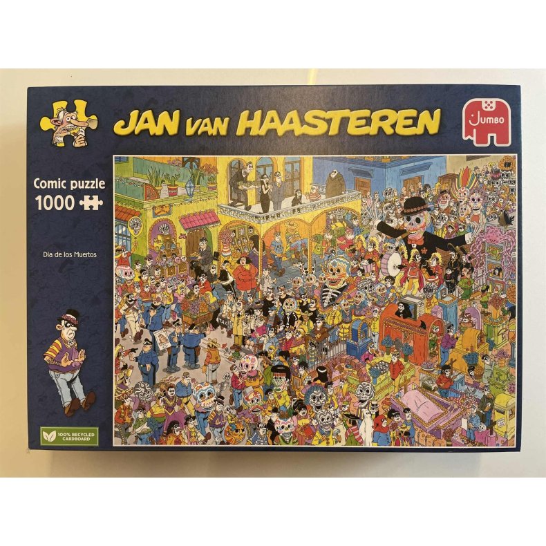 Puslespil. JAN VAN HAASTEREN ( Brugt. lagt en gang ) derfor den lave pris.