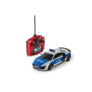 RC CAR AUDI R8 POLICE 1:24