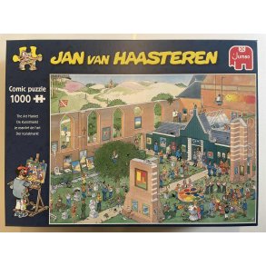 Puslespil. JAN VAN HAASTEREN ( Brugt. lagt en gang ) derfor den lave pris.