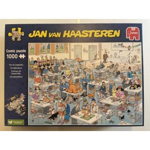 Puslespil. JAN VAN HAASTEREN ( Brugt. lagt en gang ) derfor den lave pris.