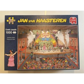 Puslespil. JAN VAN HAASTEREN ( Brugt. lagt en gang ) derfor den lave pris.