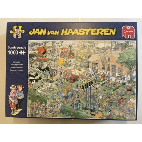 Puslespil. JAN VAN HAASTEREN ( Brugt. lagt en gang ) derfor den lave pris.