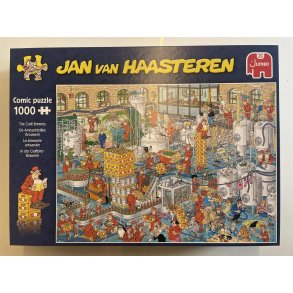 Puslespil. JAN VAN HAASTEREN ( Brugt. lagt en gang ) derfor den lave pris.