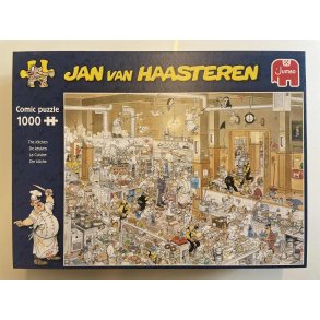 Puslespil. JAN VAN HAASTEREN ( Brugt. lagt en gang ) derfor den lave pris.