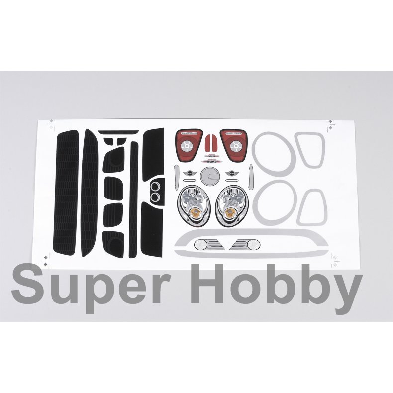 Decal set Mini Cooper set