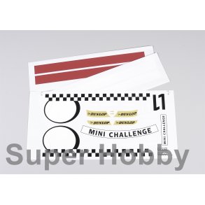 Team decal Mini Cooper set