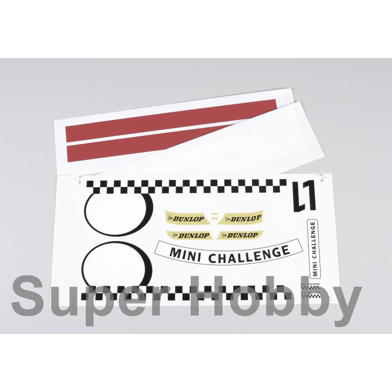 Team decal Mini Cooper set