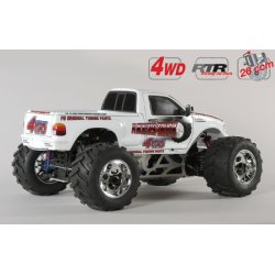 FG Monster Truck 4WD Off Road RTR  Hvid karosseri