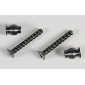 06077/05 St�l kugle 10 x 13 til bageste uprights, 2 stk.