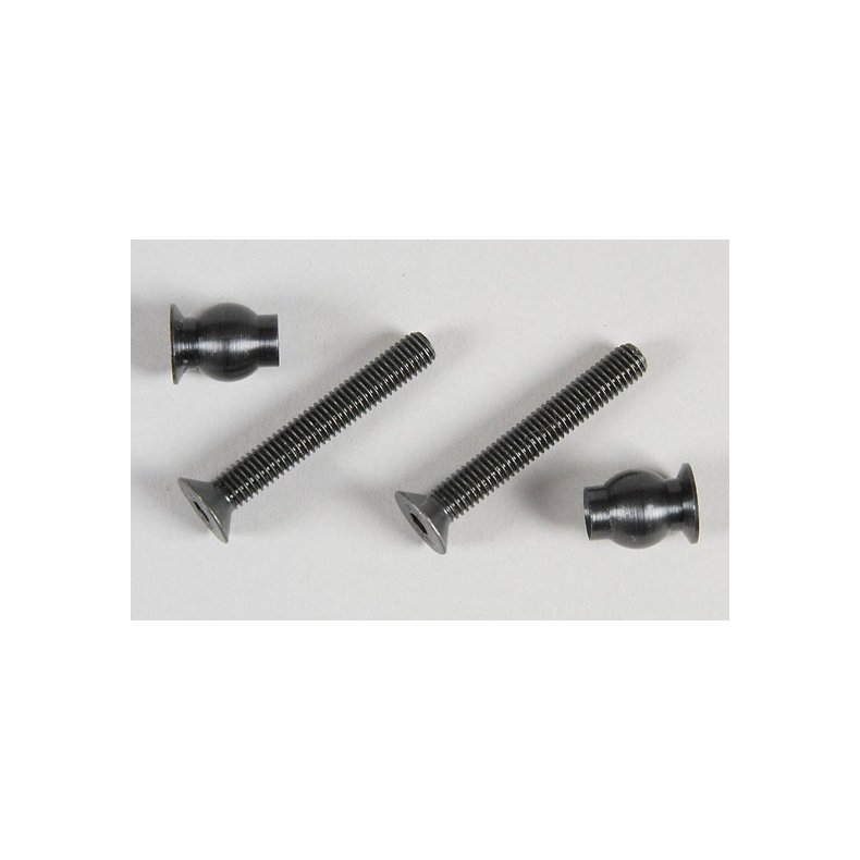 06077/05 St�l kugle 10 x 13 til bageste uprights, 2 stk.