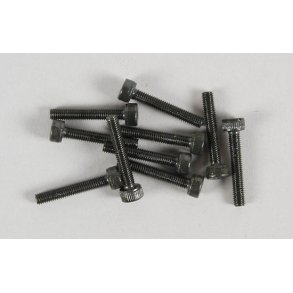 Cylinderskrue m sekskantfatning. M3x18