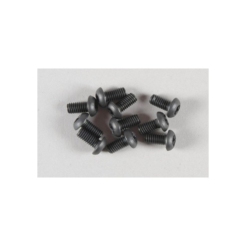 Torx Linsehoved bolt 4 x 10 mm.  10 stk.