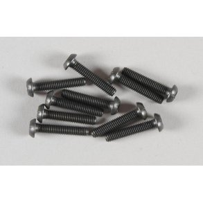 Torx Linsehoved bolt 4 x 18 mm.  10 stk.