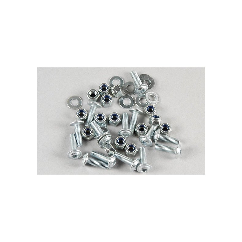  07058/01 FG  Torx kropsskruer med stopm�trikker, 15 stk.