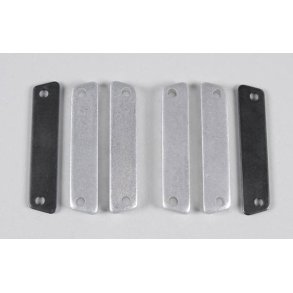 08478 Aluminium bremseplade s�t.