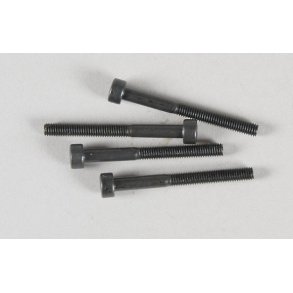 Torx Cylinder Hoved bolt 3 x 30 mm.  4 stk. ( til bremsekalibre )