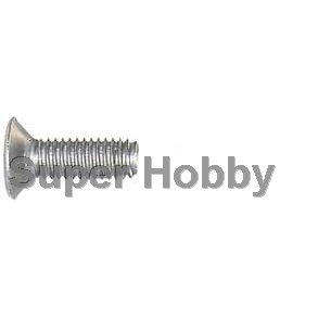 Titanium Unbaco skrue 3 x 8 mm. unders�nket 5 stk.