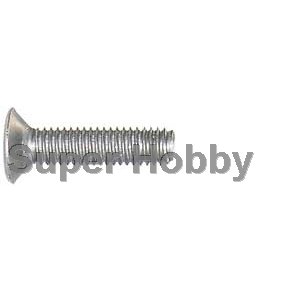 Titanium Unbaco skrue 3 x 12 mm. unders�nket  5 stk.