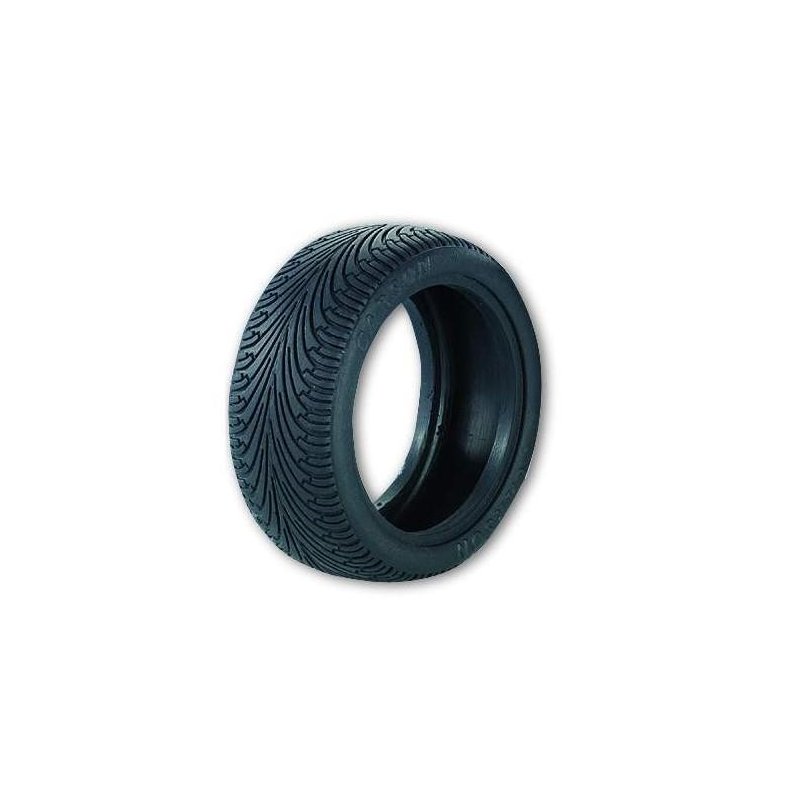 1:10 Radial Tires with V Tread (2-Pack)