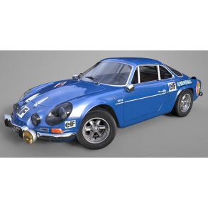 Reno Alpine A110 Karosseri s�t komplet.  Hjulafstand 470 mm. ( Farvet ABS )