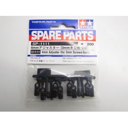 TAMIYA 51111 RC 4mm Adjuster For 3mm Screws (8pcs)