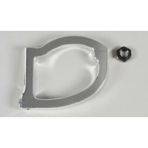 01102 B�rearm i aluminium foran �verst til h�jre + venster. 1 stk.