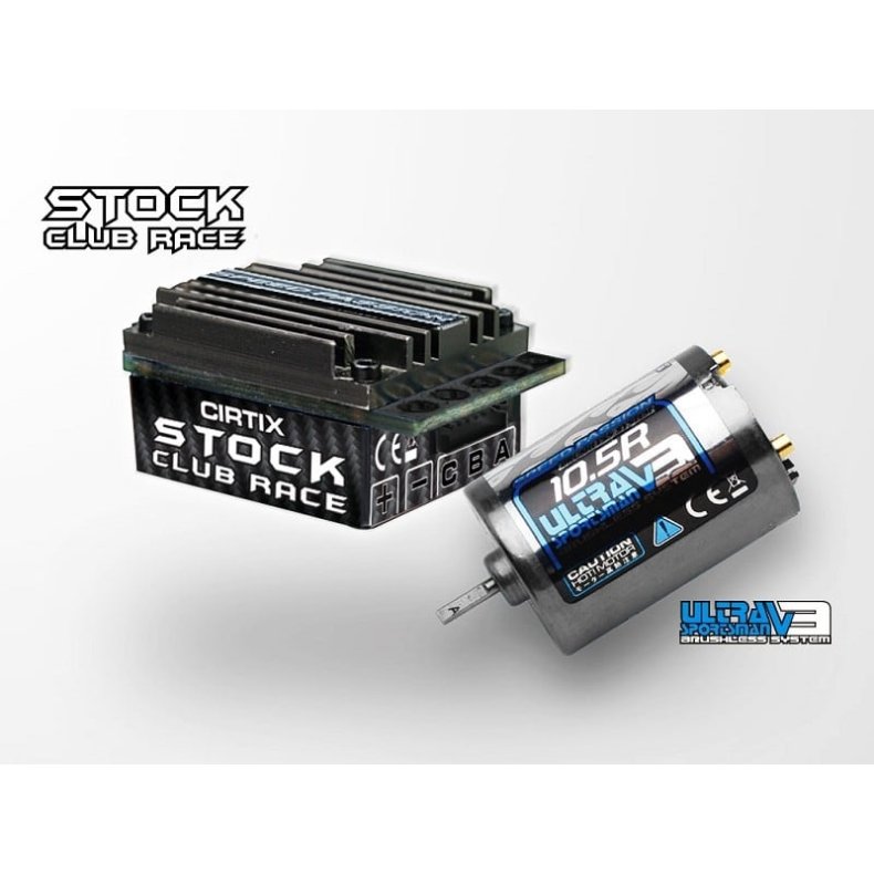Cirtix Stock club race 10.5T V3 combo ( S�t )